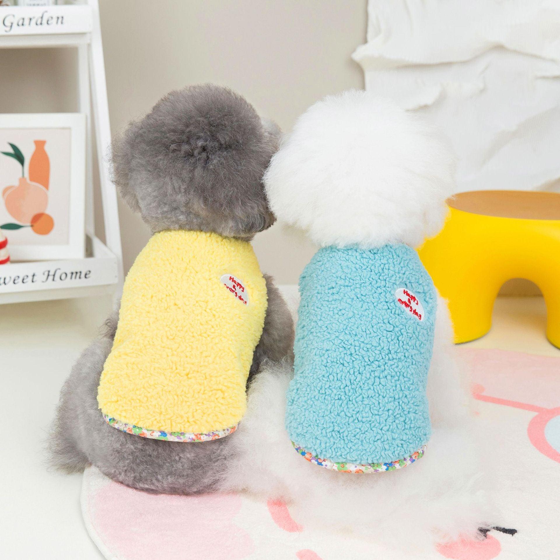 Cozy Canine Autumn/Winter Vest For Small Dogs
